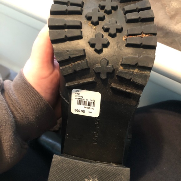 Black boots heals size 11W - Lane Bryant - Picture 2 of 3